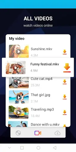 All video download screenshot 3