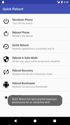 Quick Reboot [ROOT] screenshot 3