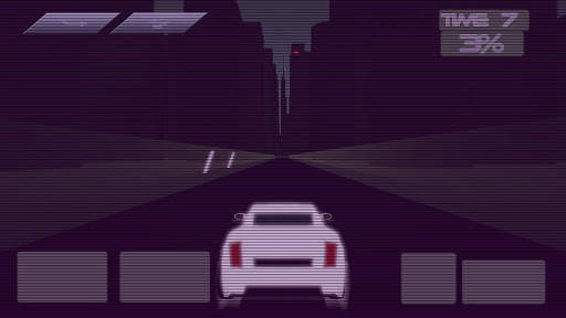 Synthwave Driver 3D - Retrowave Racing Game screenshot 3