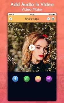 Add Audio In Video - Video Maker screenshot 4