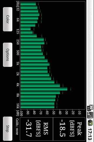 RTA Audio Analyzer screenshot 1