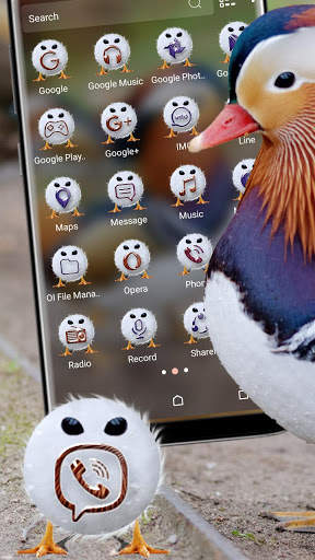 Mandarin Duck Launcher Theme screenshot 2