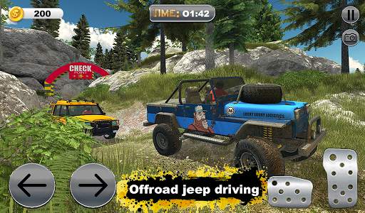 Offroad Jeep Driving Spin Simulator 2020 screenshot 5