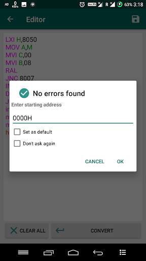 Opcode 8085 3 تصوير الشاشة