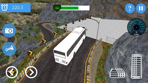 Mountain Bus driving simulator screenshot 3