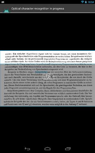 Texterkennung mit der Textfee screenshot 3
