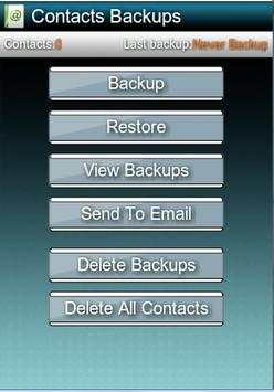 Backup & Restore Contacts/SMS screenshot 3