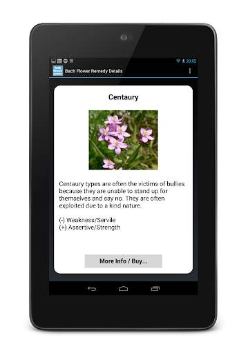 Bach Flower Remedy Browser screenshot 3