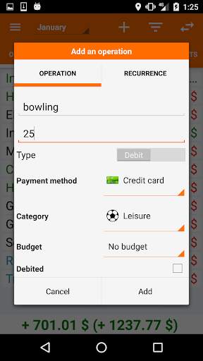 My Budget screenshot 3