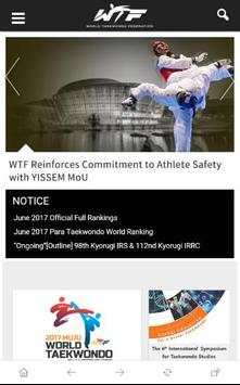 World Taekwondo screenshot 1