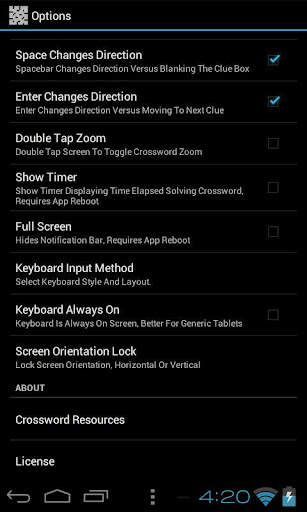 Daily Newspaper Crossword Puzzles screenshot 8