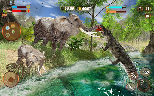 Crocodile Simulator Attack Game 3D screenshot 3