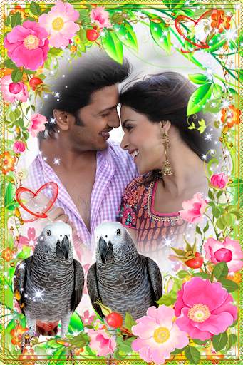 Love Bird Photo Frames स्क्रीनशॉट 18
