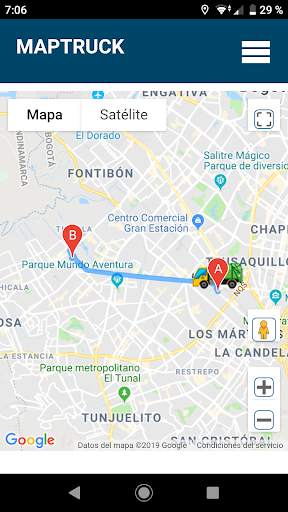 MAPTRUCK screenshot 1