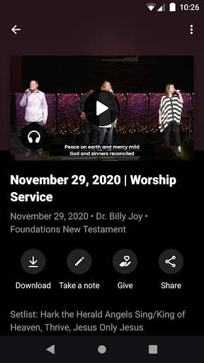 Valley View Baptist Mobile App screenshot 3