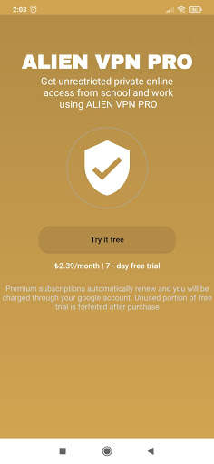 ALIEN VPN PRO screenshot 5