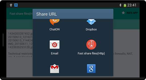 Fast share files(Http) screenshot 9