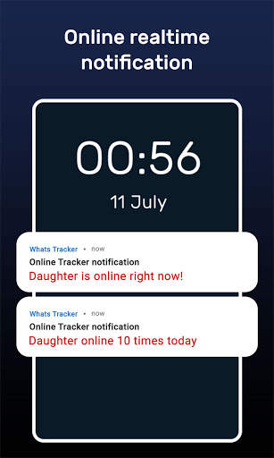 Whats Online Tracker : Last Seen Notification screenshot 1