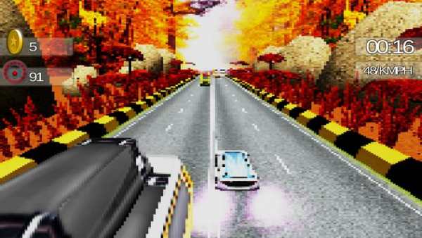 Car Racing 1980 screenshot 7