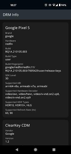 DRM Info screenshot 3