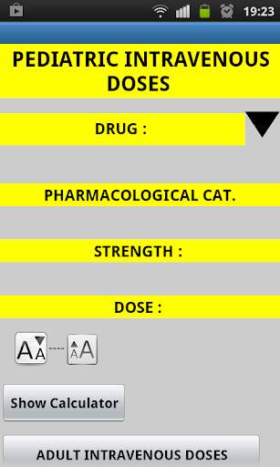 Pediatric IV Dosage screenshot 1