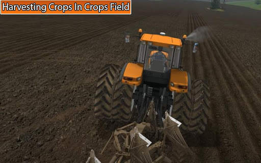 Drive Tractor trolley Offroad :Cargo simulator screenshot 3