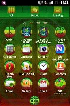 GO Launcher EX Theme PeaceSign screenshot 4