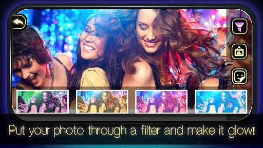 Neon Glow Quotes Photo Editor screenshot 4