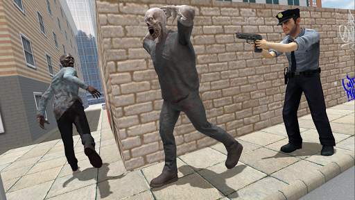 Police vs Zombie - Action games screenshot 6