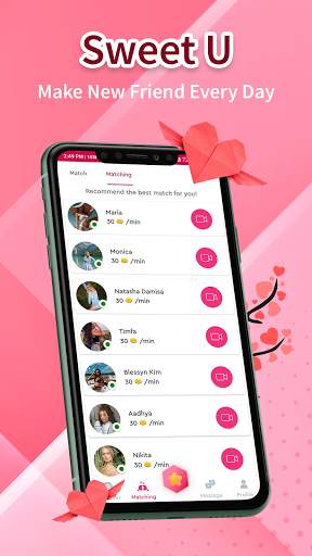 SweetU: Live Video Call - Girls Random Video Chat screenshot 3