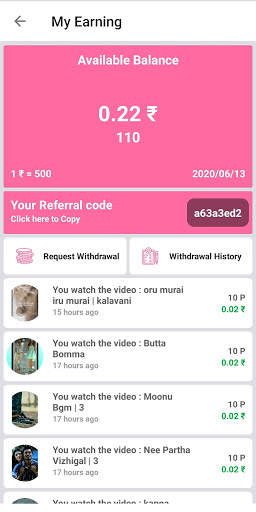 Vepo - Indian Video status and Earn Money screenshot 5