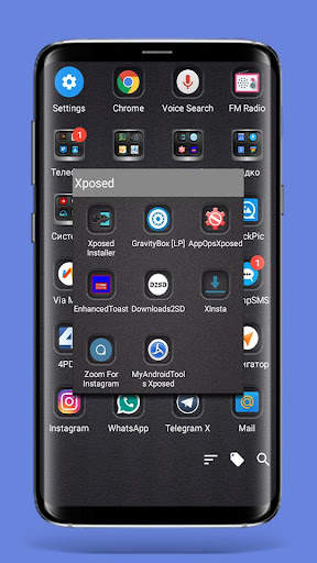 Тема DarkOrange для Total Launcher screenshot 8
