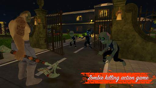 Zombie killing with Axe screenshot 4