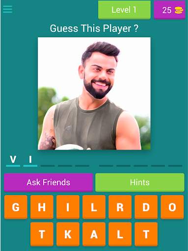 Guess Cricket Player screenshot 13