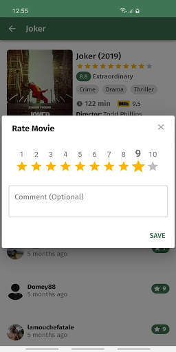 MovieRaters screenshot 5