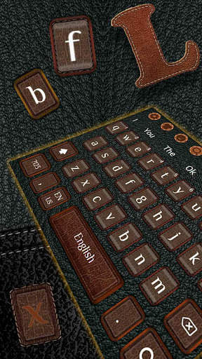 Leather Business Keyboard screenshot 2