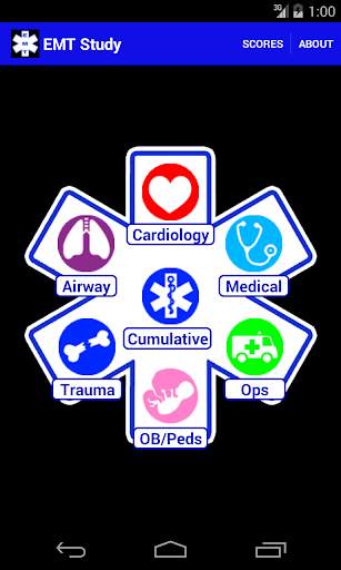EMT Study Lite screenshot 1