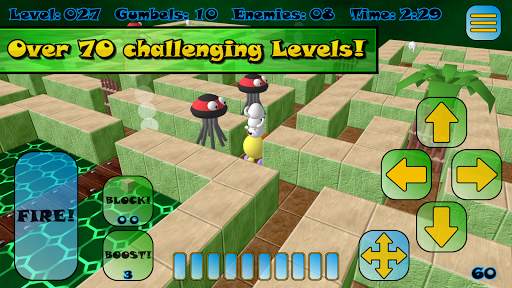 Gumbelmon: 3D Labyrinth Classic Arcade Maze Run screenshot 5