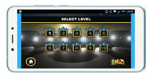 Funny Car Park game screenshot 1