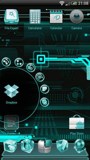 Next Launcher Cyanogen Theme screenshot 4