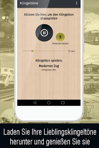 klingeltöne zug kostenlos, zug töne app screenshot 3