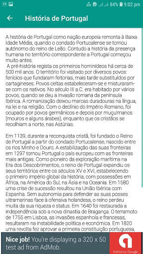 História de Portugal screenshot 2