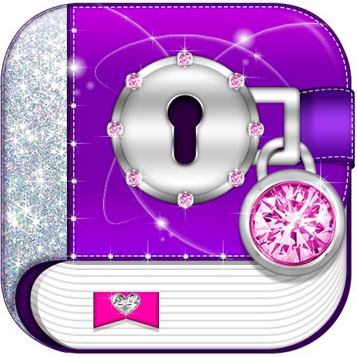 Secret Diamond Diary with Lock 1.0