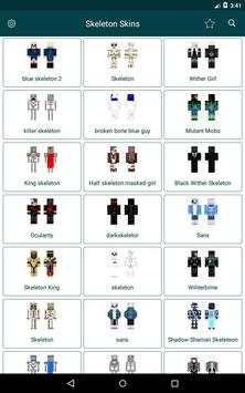 Skeleton Skins for Minecraft screenshot 7