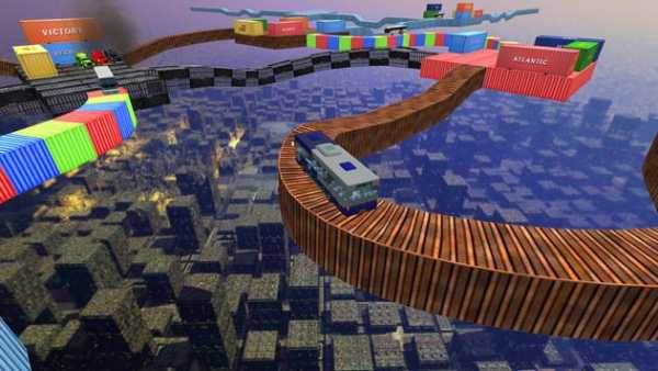 98% Impossible Bus Simulator Tracks Driving screenshot 2