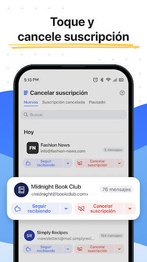 Clean Email - Ordene Recibidos screenshot 2