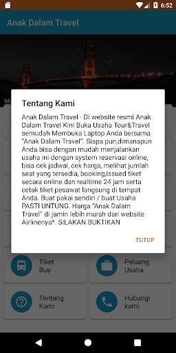Anak Dalam Travel screenshot 3