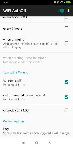 WiFi AutoOff - Wi-Fi Auto Connect screenshot 3