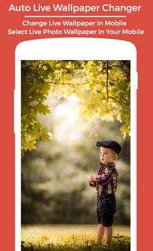 Auto Live Wallpaper Changer screenshot 1