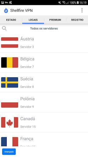 Shellfire VPN screenshot 2